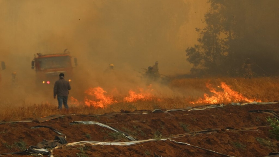 Incendio de Yumbel consume 4700 hectáreas